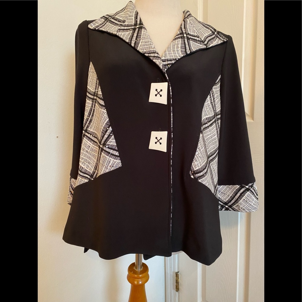 Joseph Ribkoff Block Embellished Jacket - Picture 2 of 11